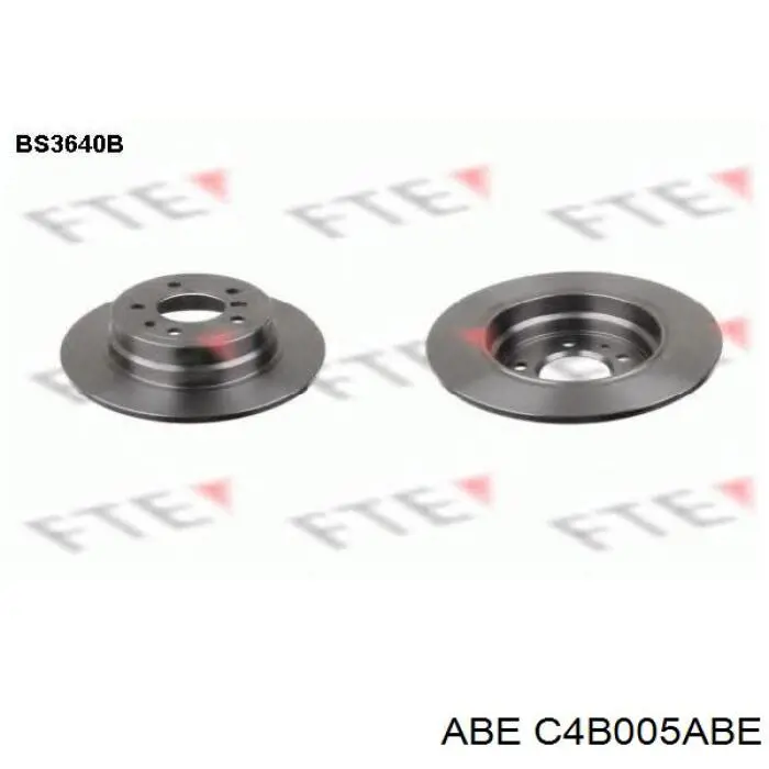 Купити C4B005ABE ABE Диск заднього гальма