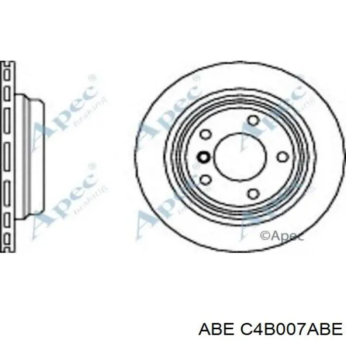 Гальмівні диски C4B007ABE ABE