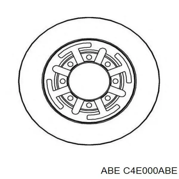 Диск гальмівний задній ABE C4E000ABE