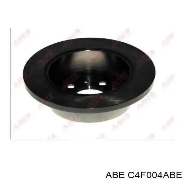 C4F004ABE ABE диск гальмівний задній