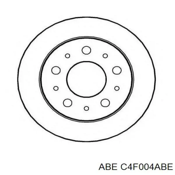 Гальмівні диски C4F004ABE ABE