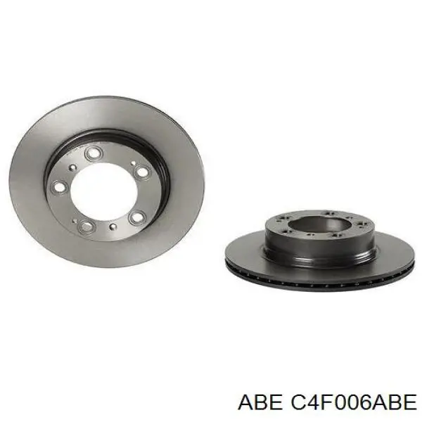 Купити C4F006ABE ABE Диск заднього гальма