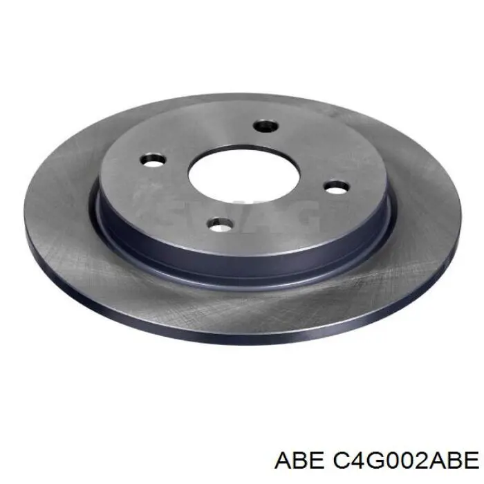 C4G002ABE ABE диск гальмівний задній