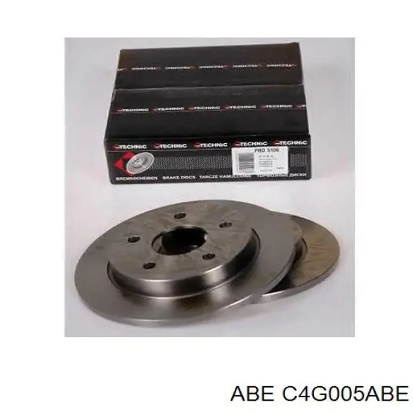 Задні дискові гальма ABE C4G005ABE ціна, від 17.93 USD
