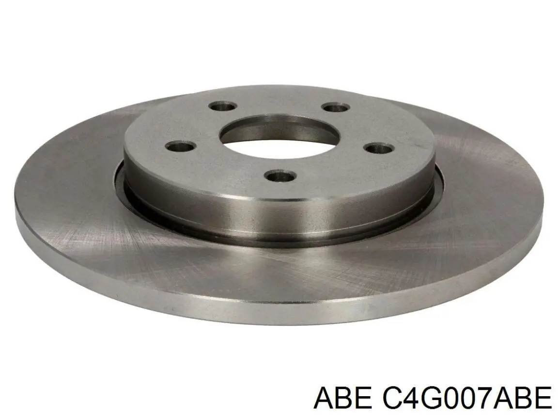 C4G007ABE ABE диск гальмівний задній
