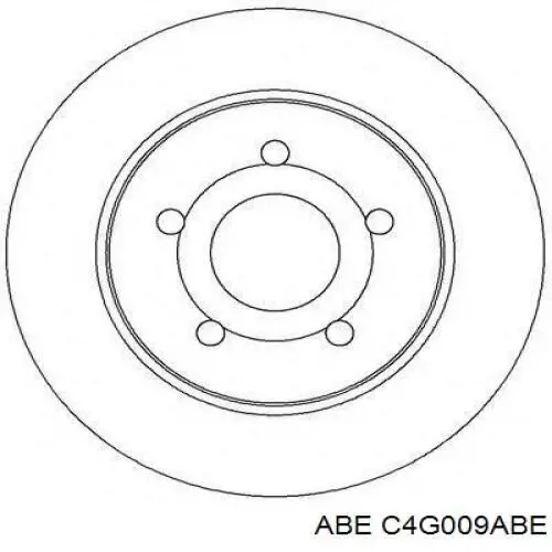 C4G009ABE ABE Дискові гальма
