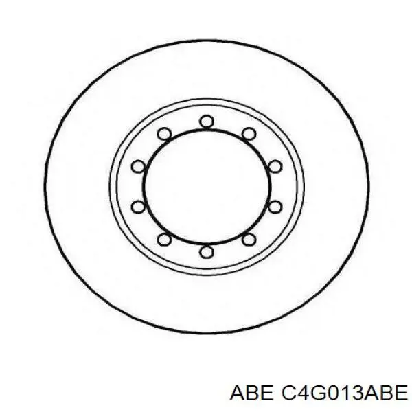Задні дискові гальма ABE C4G013ABE ціна, від 28.05 USD