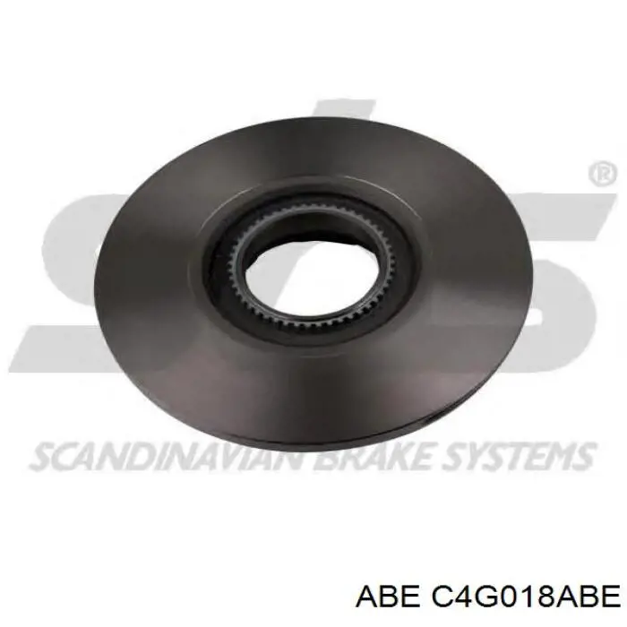 Диск гальмівний задній ABE C4G018ABE