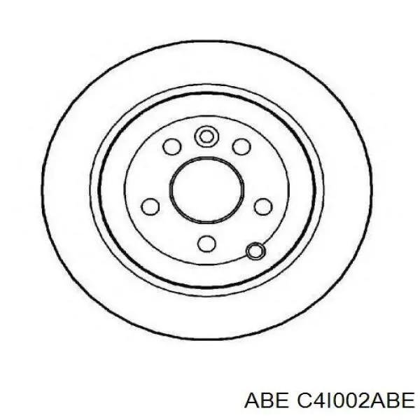 Диск гальмівний задній ABE C4I002ABE