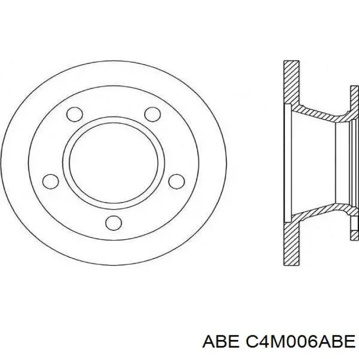 Купити C4M006ABE ABE Ротор гальмівний