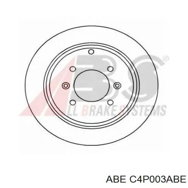 Гальмівні диски C4P003ABE ABE