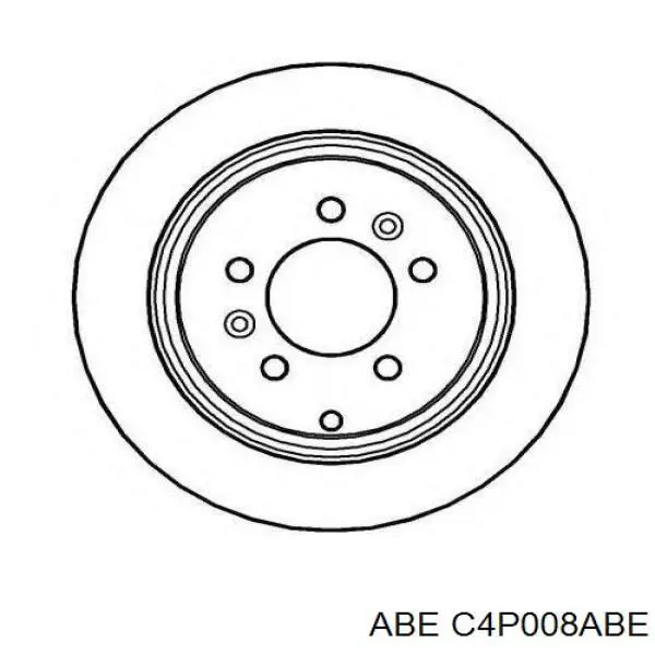 Гальмівні диски C4P008ABE ABE