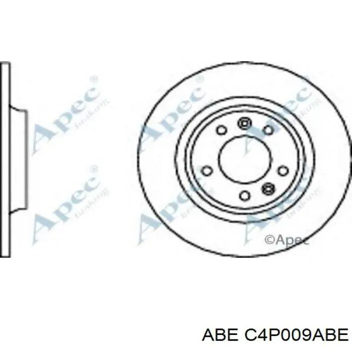 Купити C4P009ABE ABE Диск заднього гальма