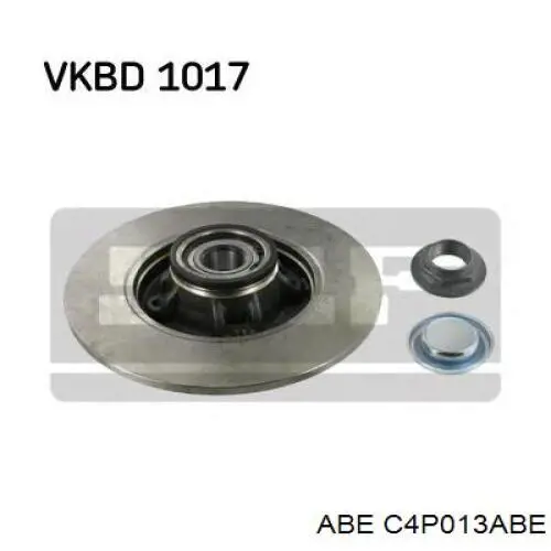 Гальмівні диски C4P013ABE ABE