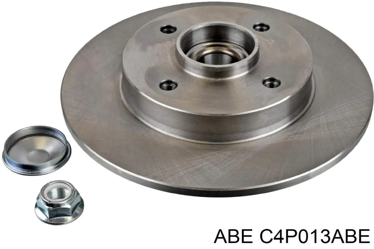 C4P013ABE ABE диск гальмівний задній