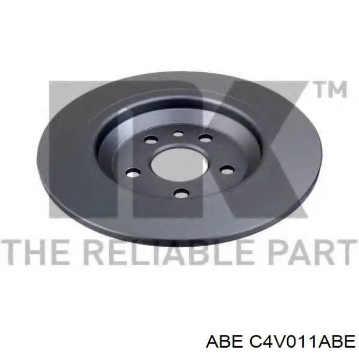 Диск гальмівний задній ABE C4V011ABE