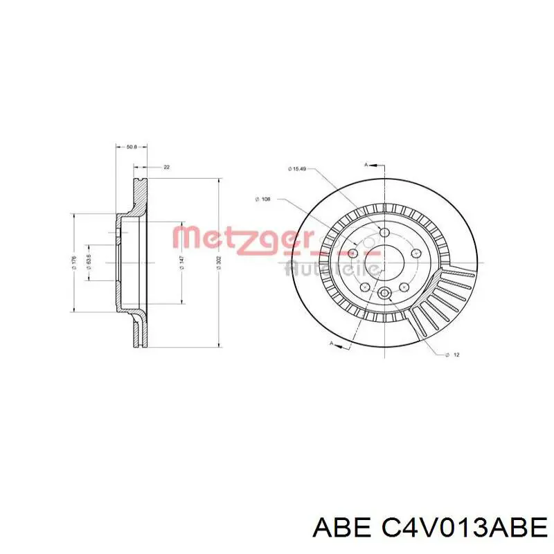 C4V013ABE ABE Дискові гальма