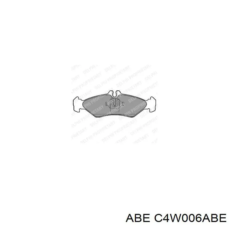 Задні дискові гальма ABE C4W006ABE ціна, від 30.23 USD