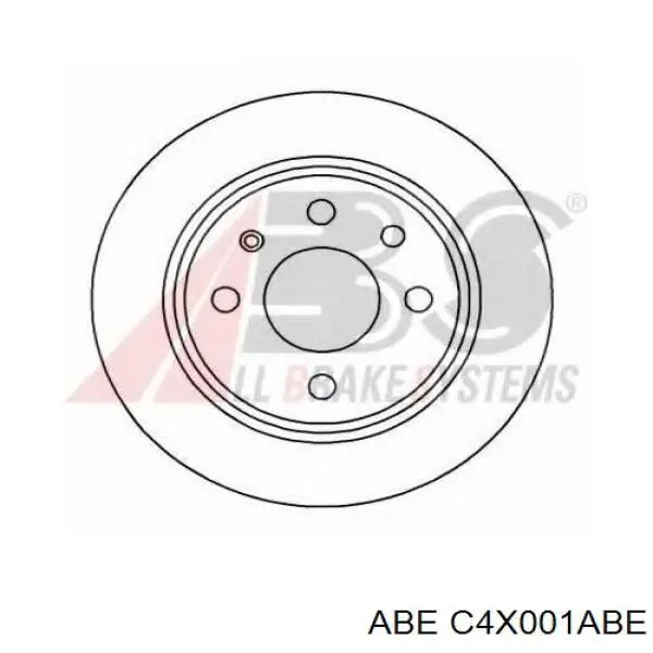 C4X001ABE ABE Дискові гальма