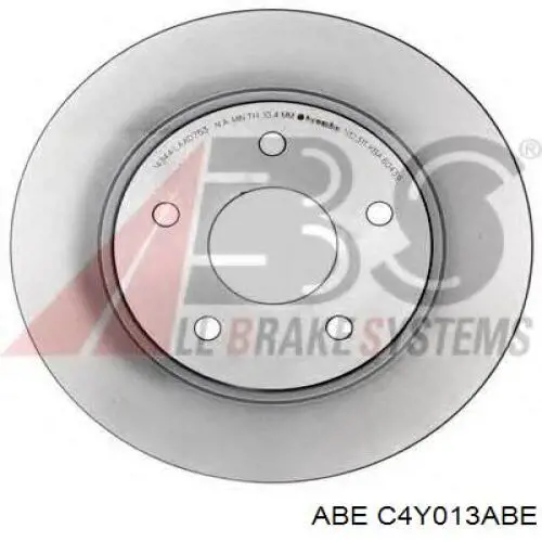 Гальмівні диски C4Y013ABE ABE