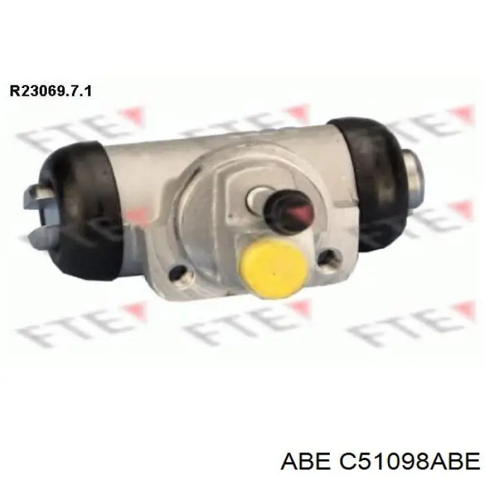 Циліндр гальмівний колісний/робітник, задній C51098ABE ABE