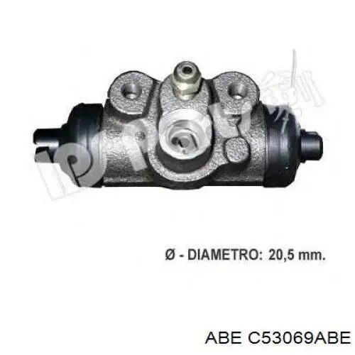 C53069ABE ABE Циліндр гальмівний колісний/робітник, задній