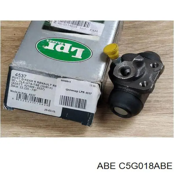 Циліндр гальмівний колісний/робітник, задній C5G018ABE ABE