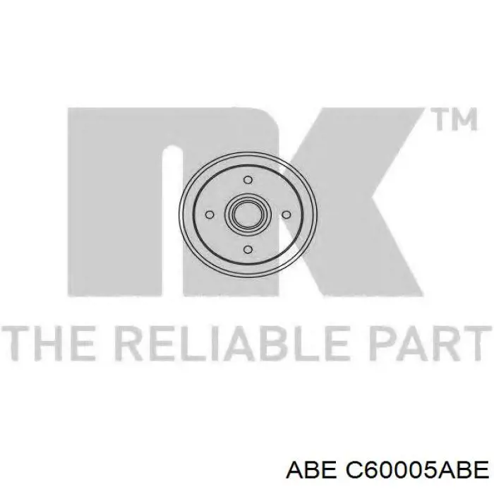 Барабан гальмівний задній C60005ABE ABE