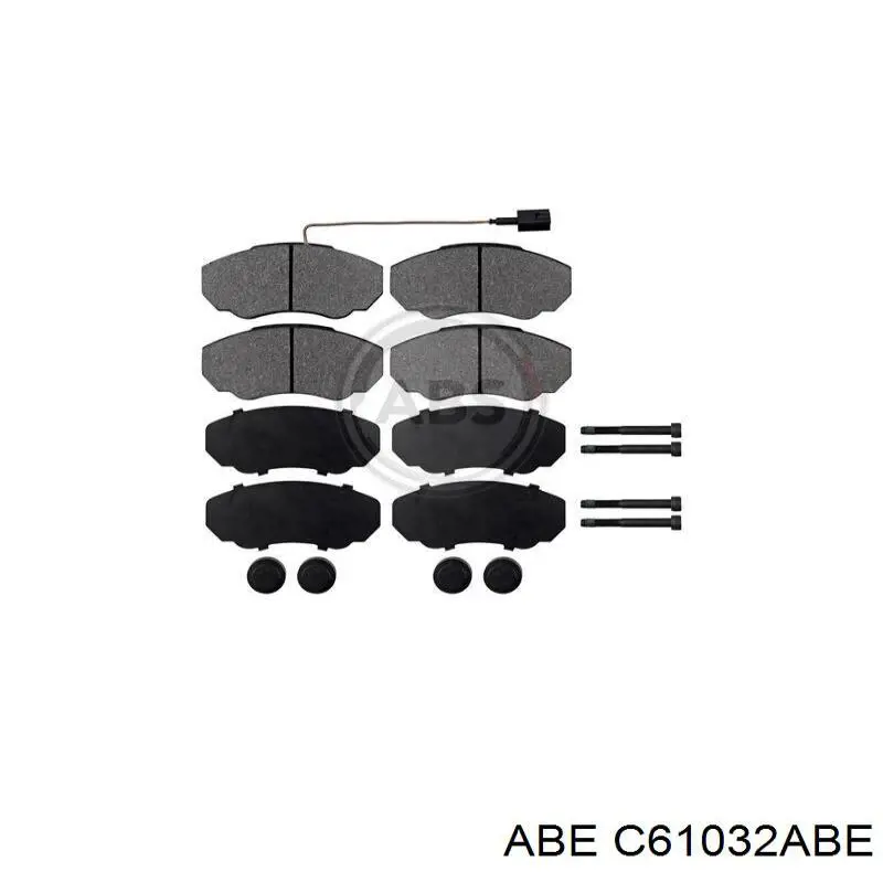 C61032ABE ABE Барабан гальмівний задній