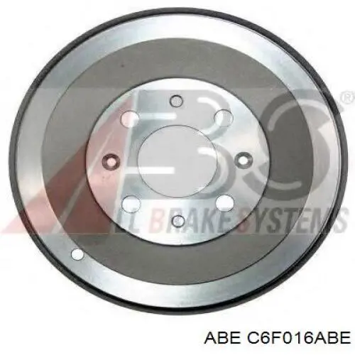 Барабан гальмівний задній ABE C6F016ABE