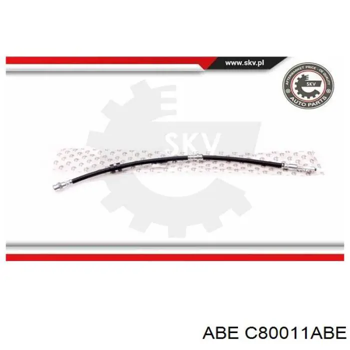 C80011ABE ABE Гнучка гальмівна трубка передня