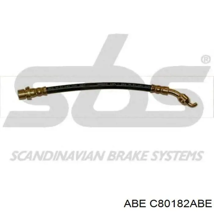Шланг гальмівний задній ABE C80182ABE ціна, від 7.43 USD