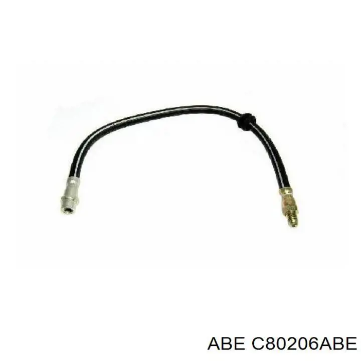 Шланг гальмівний передній ABE C80206ABE ціна, від 5.82 USD