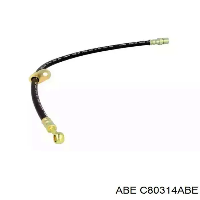 Шланг гальмівний передній, лівий ABE C80314ABE ціна, від 10.65 USD