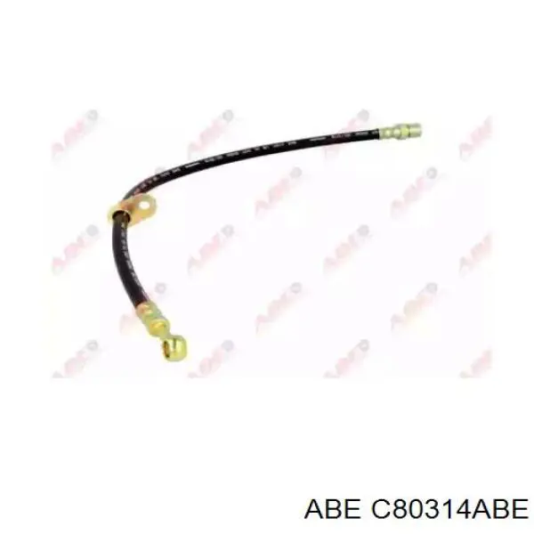 Купити C80314ABE ABE Шланг гальмівний передній, лівий