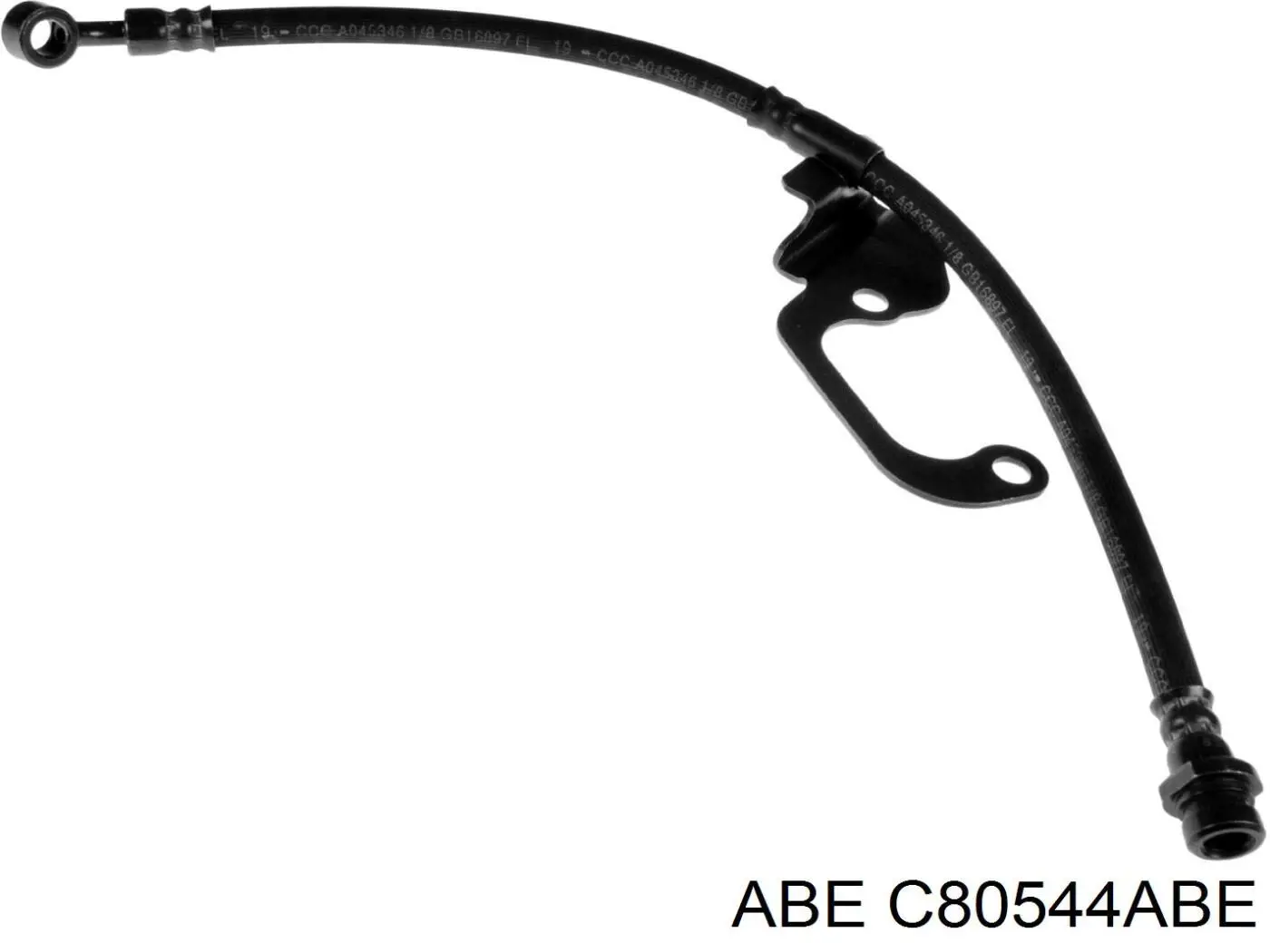 C80544ABE ABE Шланг гальмівний передній, правий