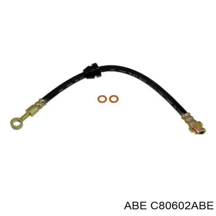 Шланг гальмівний передній ABE C80602ABE ціна, від 5.98 USD