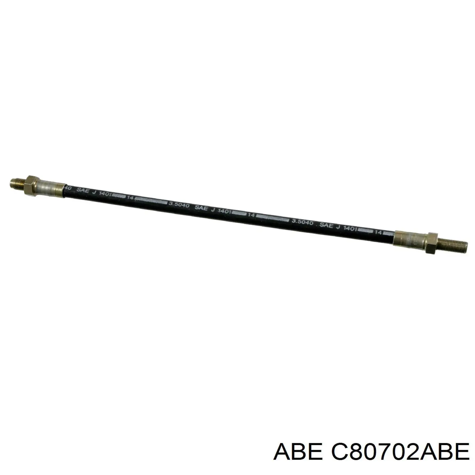 Шланг гальмівний задній ABE C80702ABE ціна, від 6.99 USD