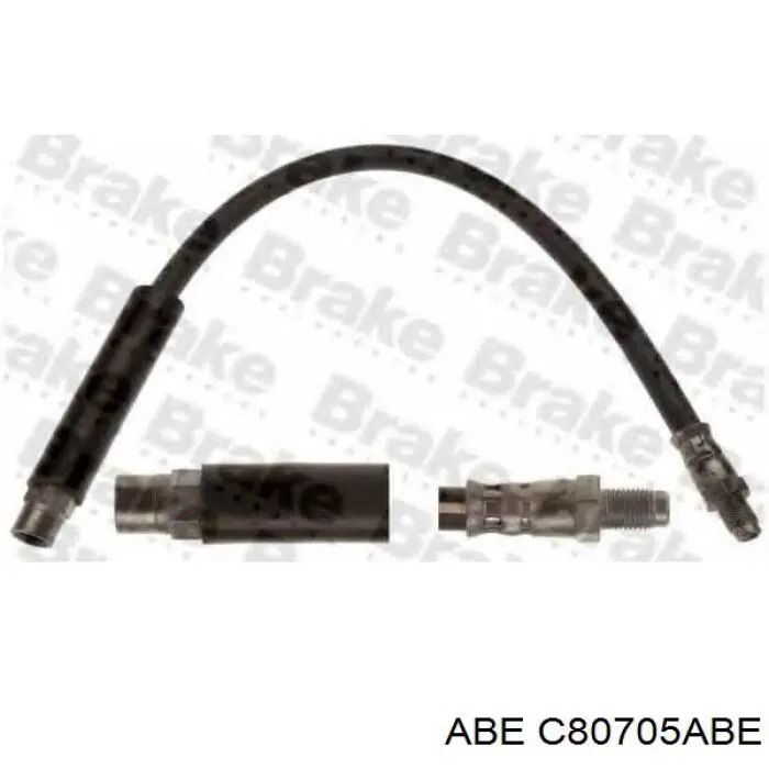 Шланг гальмівний задній ABE C80705ABE ціна, від 5.18 USD
