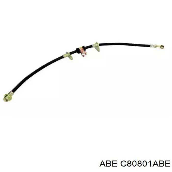 C80801ABE ABE шланг гальмівний передній, лівий