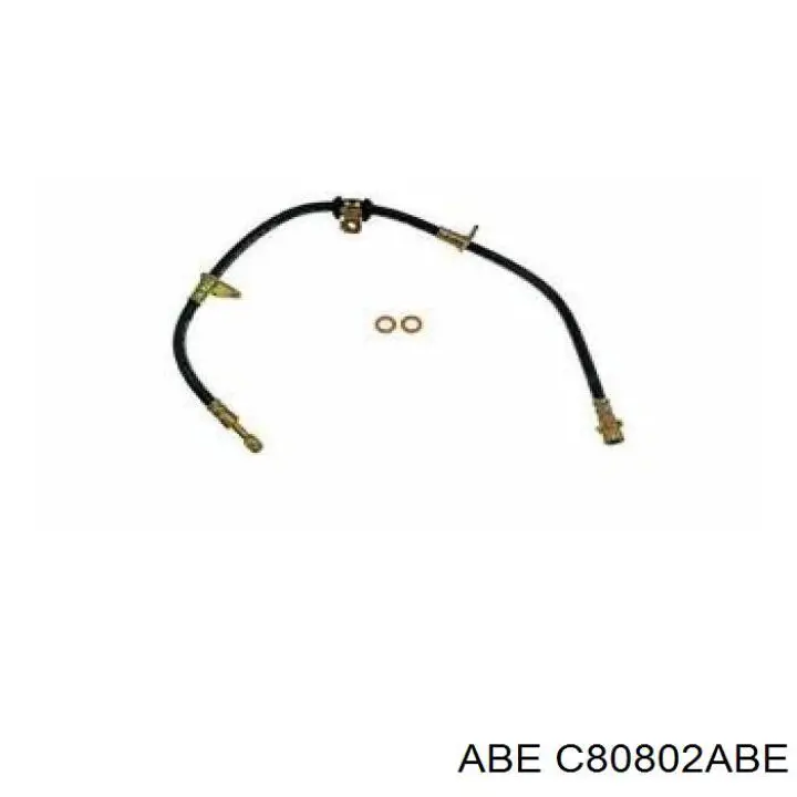 Купити C80802ABE ABE Шланг гальмівний передній, правий