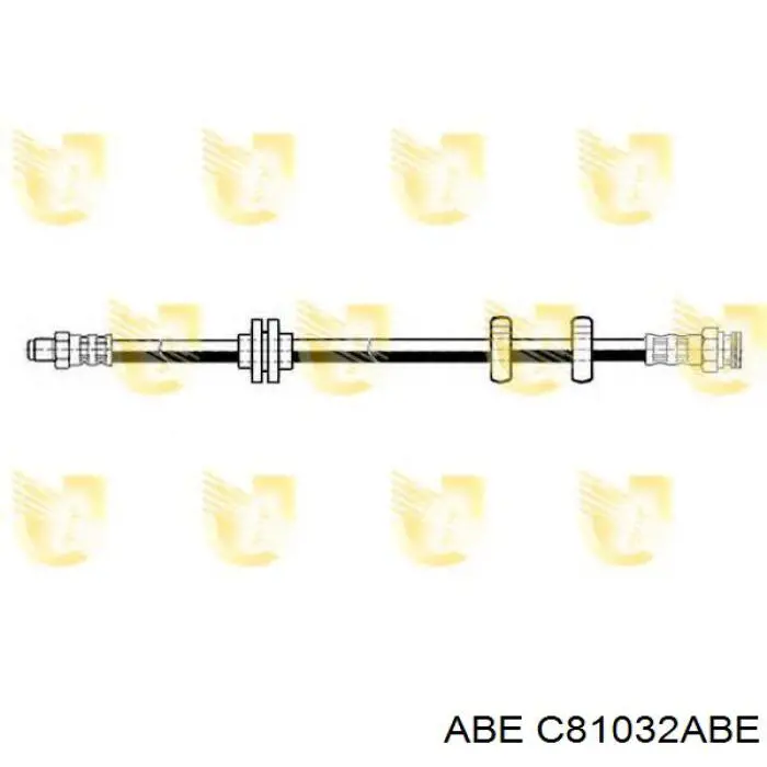 Шланг гальмівний передній ABE C81032ABE ціна, від 7.60 USD