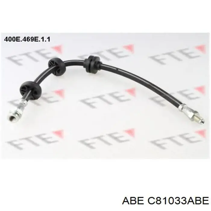 Гальмівні шланги передні C81033ABE ABE