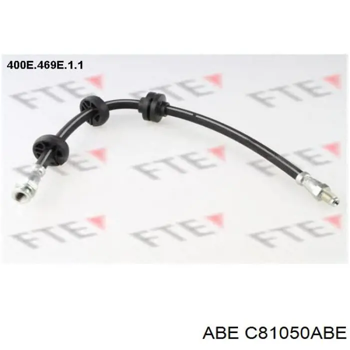 C81050ABE ABE шланг гальмівний задній
