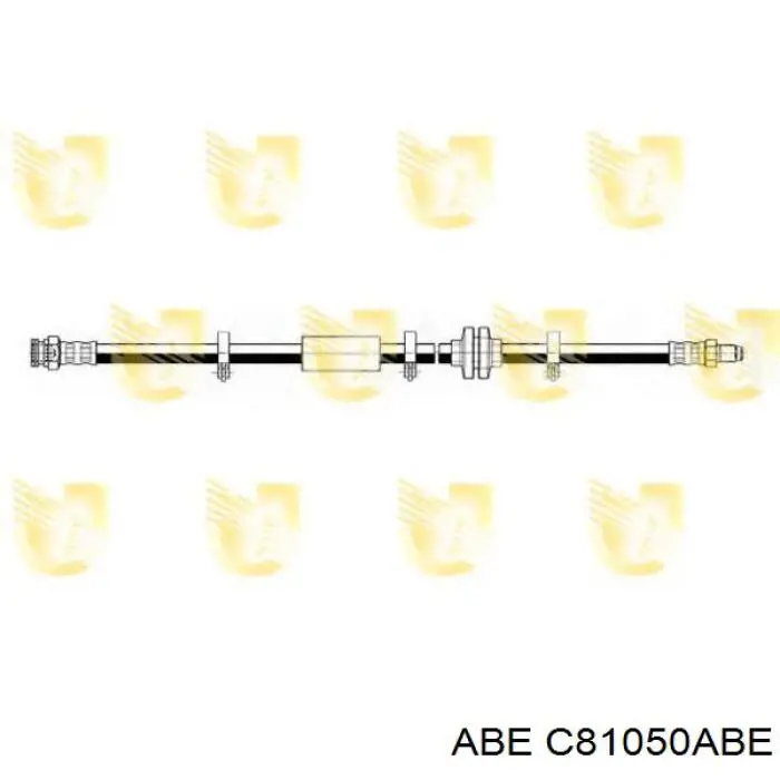 Гнучка гальмівна трубка задня ABS SL3594