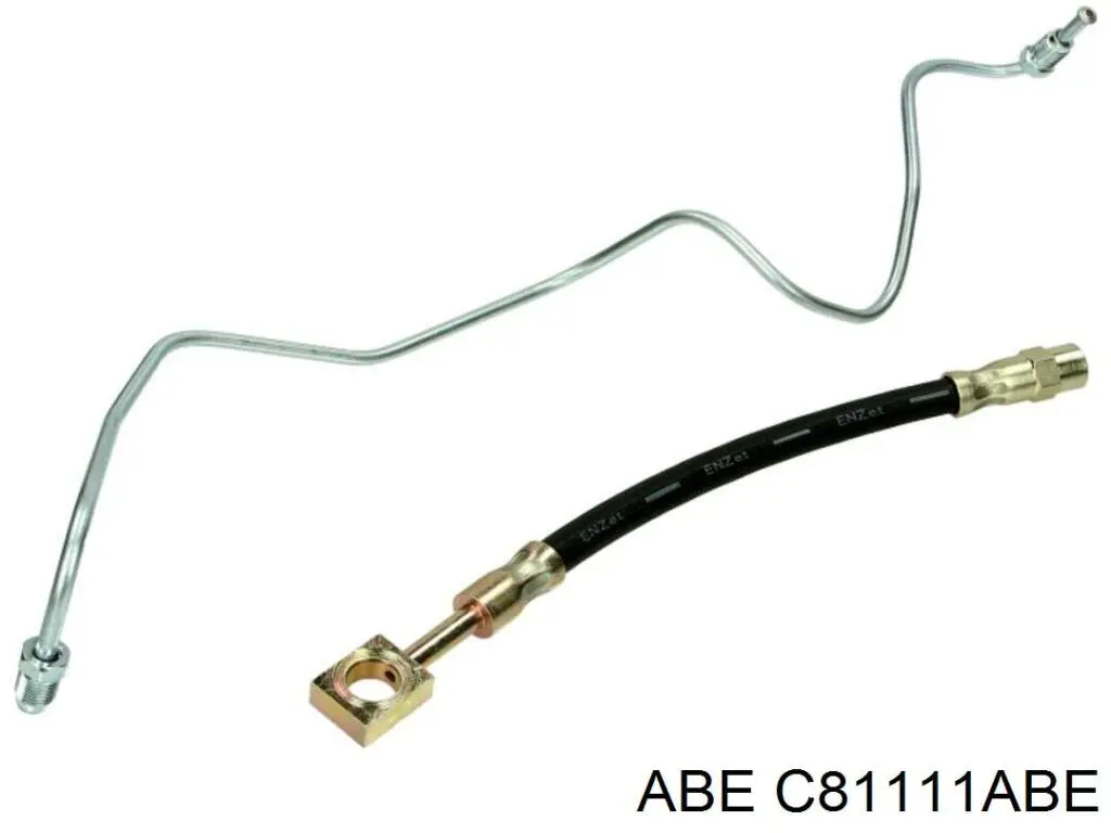 C81111ABE ABE шланг гальмівний задній, лівий