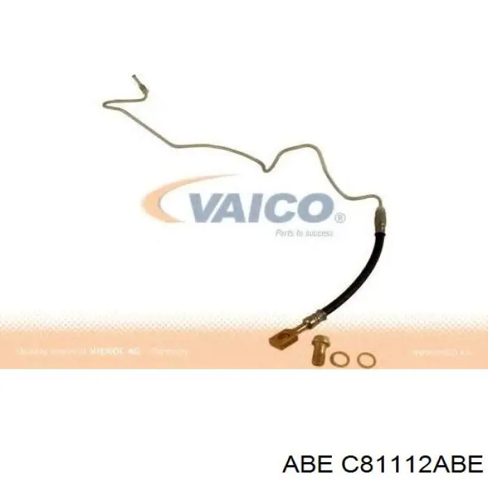 Купити C81112ABE ABE Шланг гальмівний задній, лівий