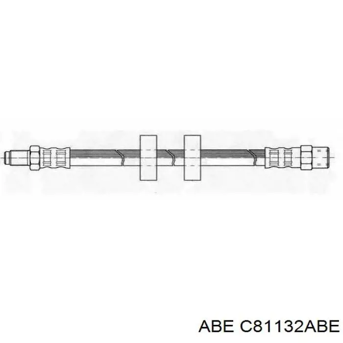Купити C81132ABE ABE Гальмівні шланги передні