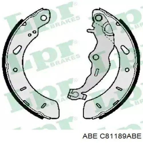 Шланг гальмівний задній ABE C81189ABE ціна, від 6.23 USD