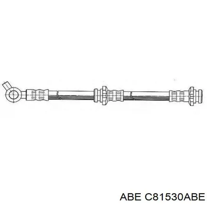 C81530ABE ABE шланг гальмівний передній